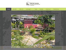 Tablet Screenshot of hofundgarten.info